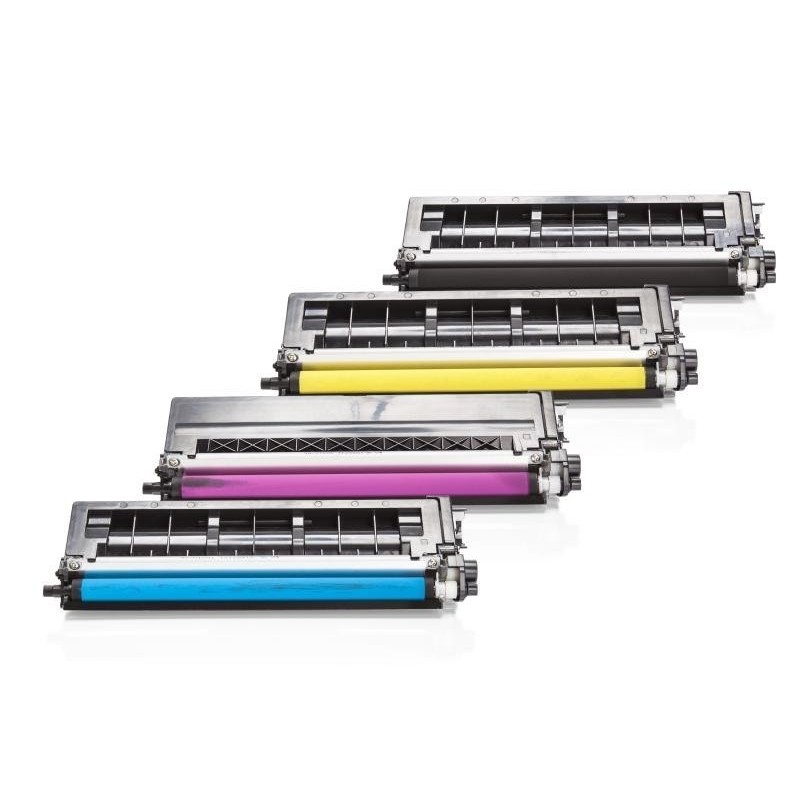 Compatible Brother TN-325 Toner Pack Ahorro (Negro, Cian, Magenta, Amarillo)