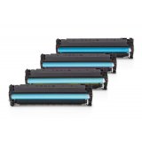 Compatible HP CF410X / 410X Toner Pack Ahorro Negro, Cian, Magenta, Amarillo