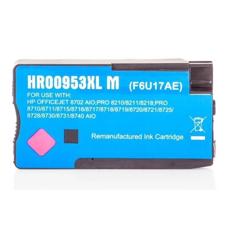 Compatible HP F6U17AE / 953XL Cartucho de tinta Magenta