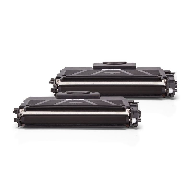 Compatible Brother TN-2220 Toner Negro Pack Ahorro (2 uds.)