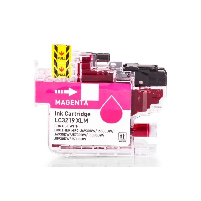 Compatible Brother LC-3219 XXL Cartucho de tinta Magenta