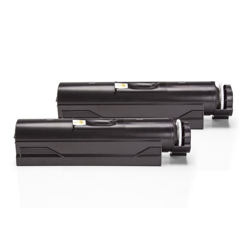 Compatible OKI 44574702 Toner Negro Pack de 2