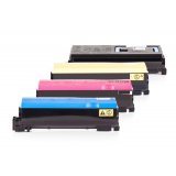 Compatible Kyocera TK-570 Toner Pack Ahorro Negro, Cian, Magenta, Amarillo