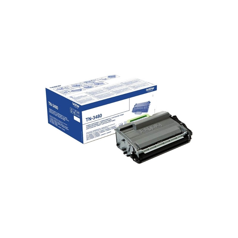 Brother Original TN-3480 Toner Negro alta Capacidad (TN3480)