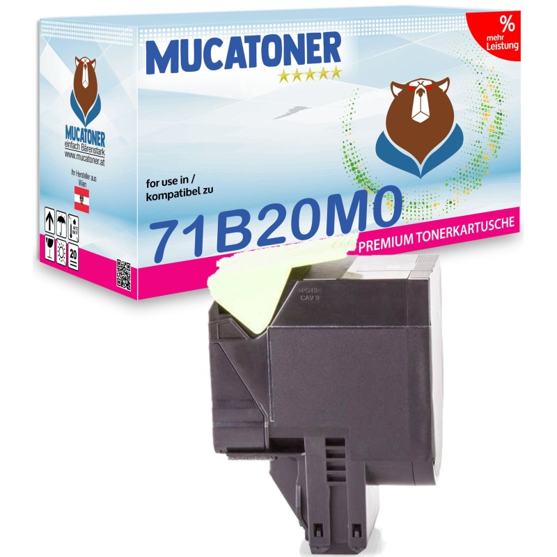 Compatible Lexmark 71B20K0 Toner Noir