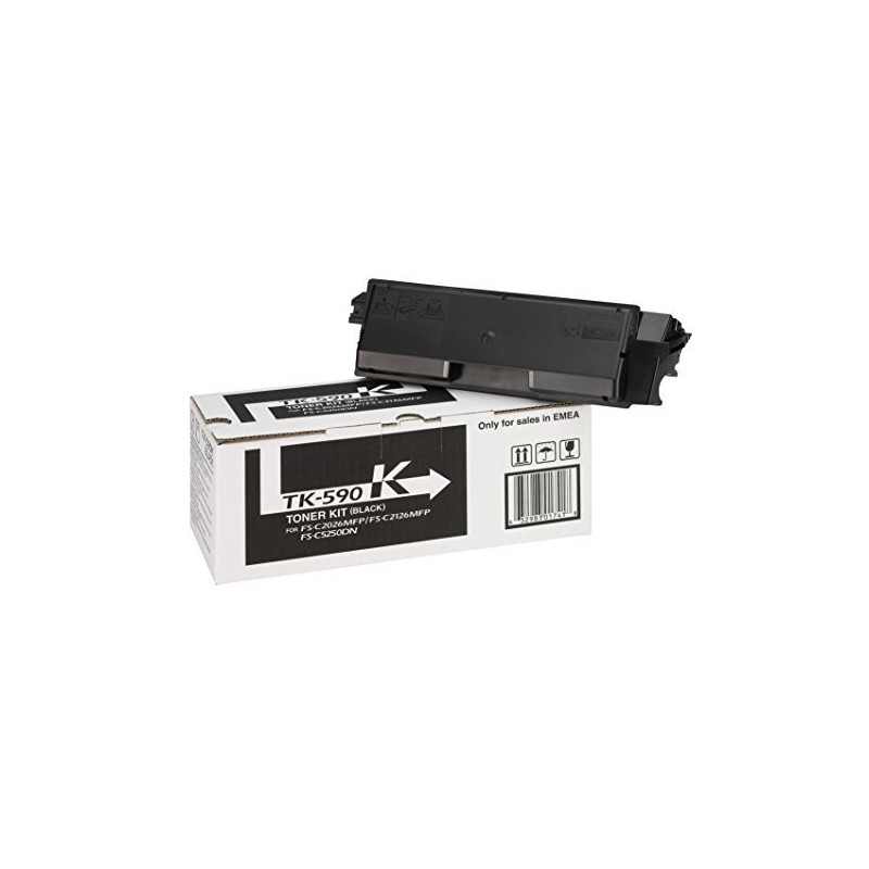 Kyocera Original TK-590K Toner Negro (1T02KV0NL0)
