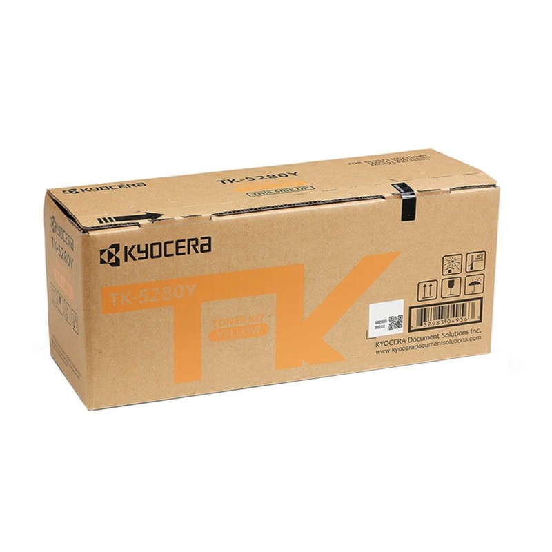 Kyocera Original TK-5280Y Toner Amarillo 1T02TWANL0