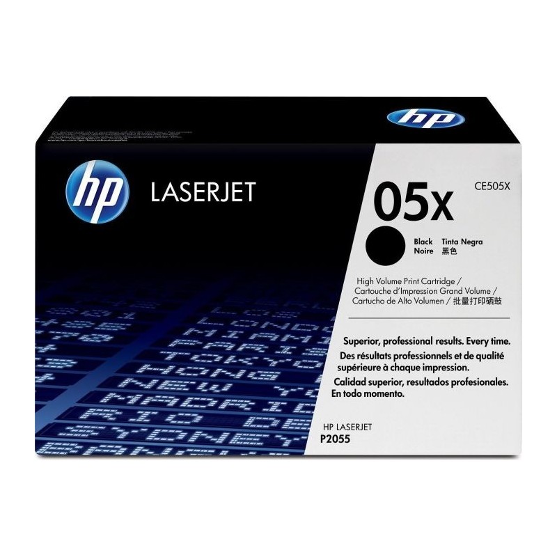 HP Original 05X / CE505X Toner Negro