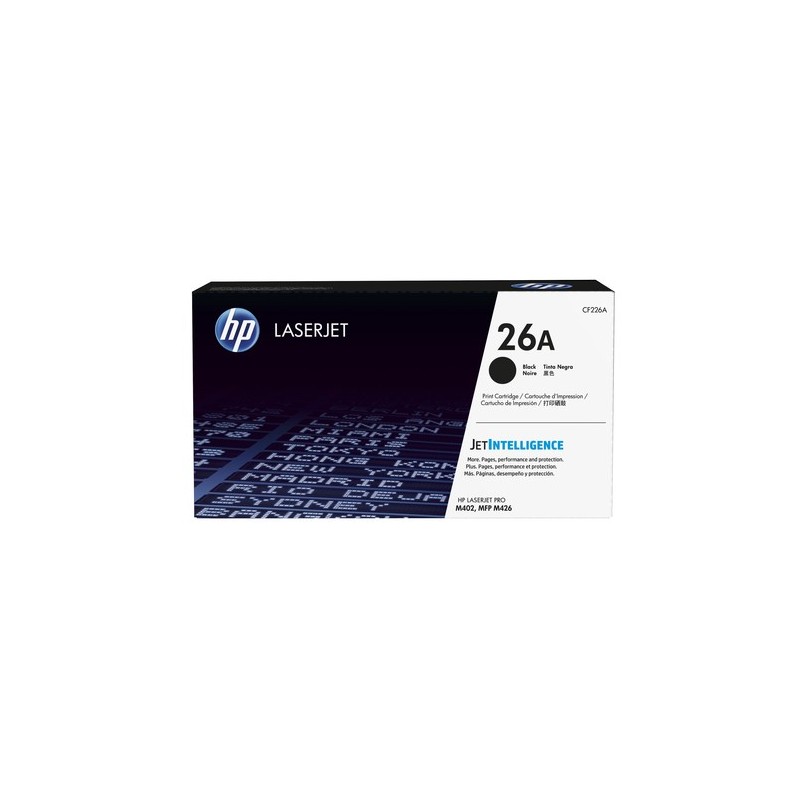 HP Original CF226A / 26A Toner Negro