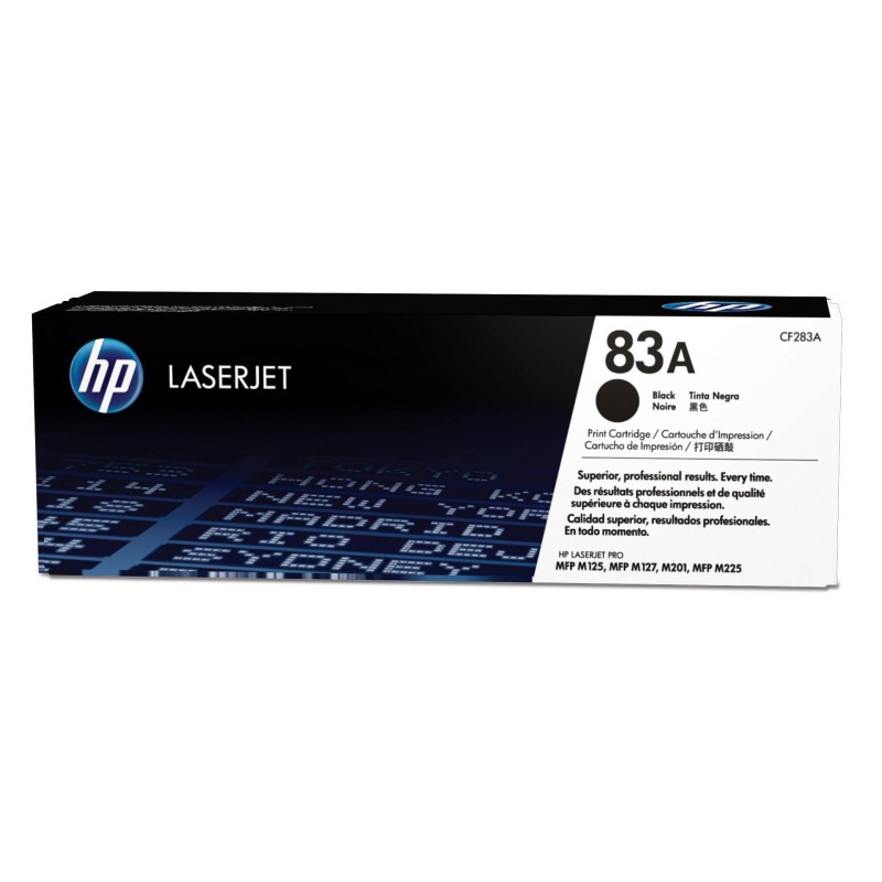 HP Original 83A / CF283AD Toner Negro, Pack de 2