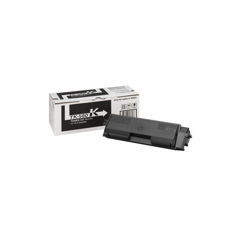 Kyocera Original TK-580K Toner Negro (1T02KT0NL0)