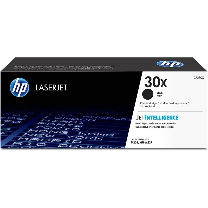 HP Original CF230X / 30X Toner Negro