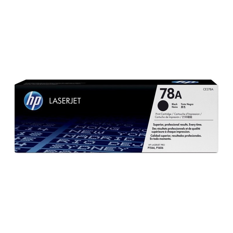 HP Original CE278A / 78A Toner Negro