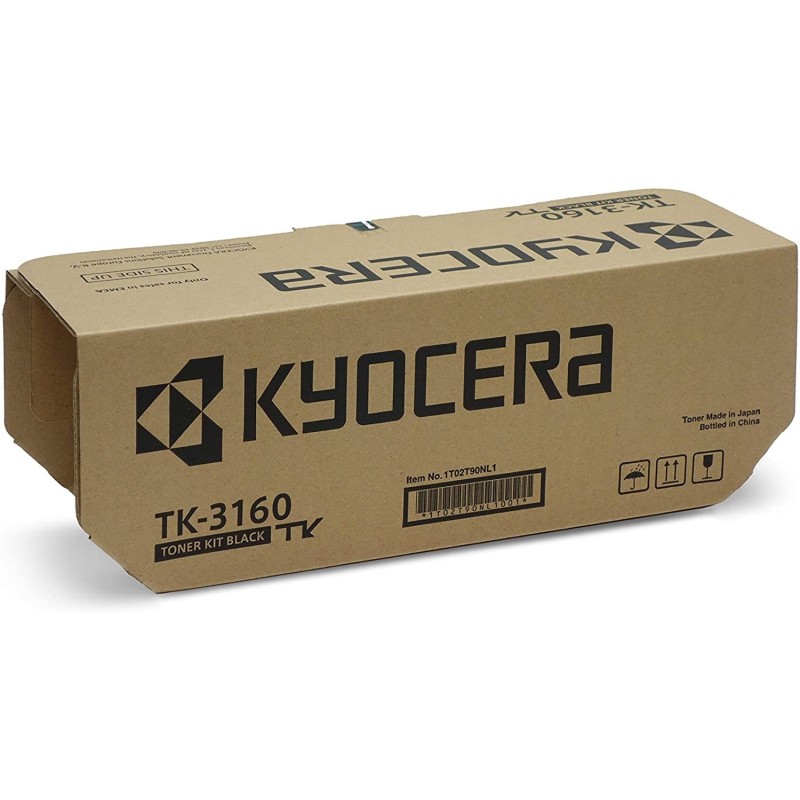 Kyocera Original TK-3160 Toner Negro (1T02T90NL0)