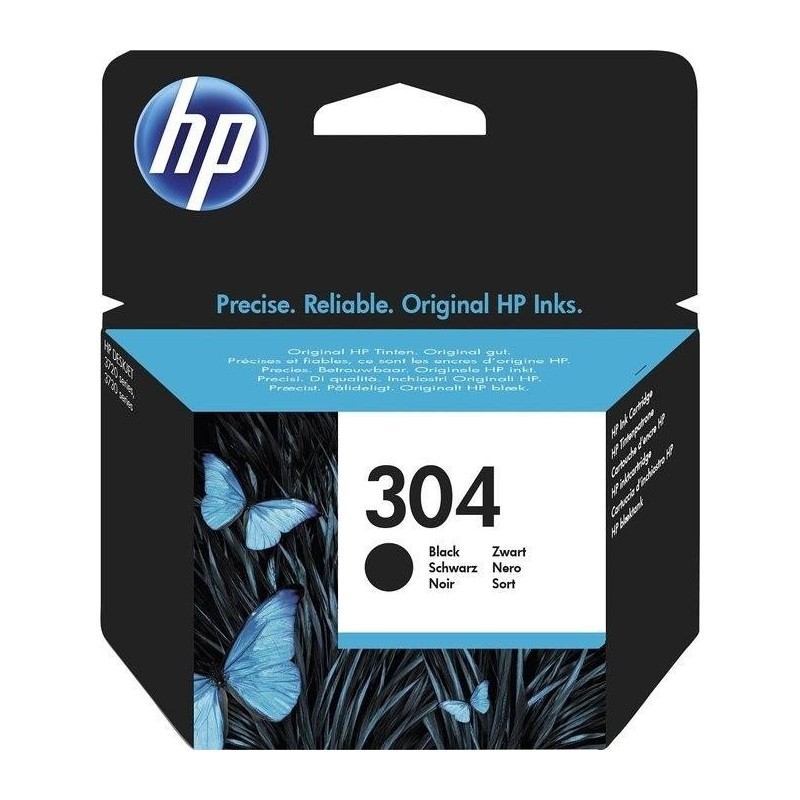 HP Original N9K06AE / 304 Cartucho de tinta Negro