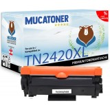 Compatible Brother TN-2420 Toner Negro Pack Ahorro (2 uds.)