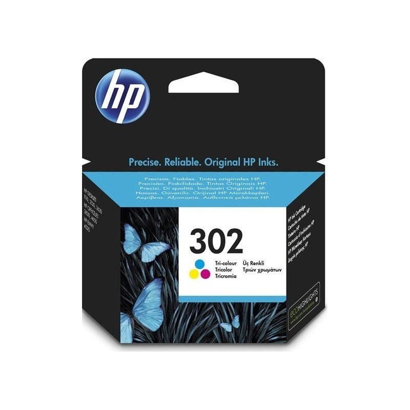 Original HP F6U65AE / 302 Cartucho de Tinta color
