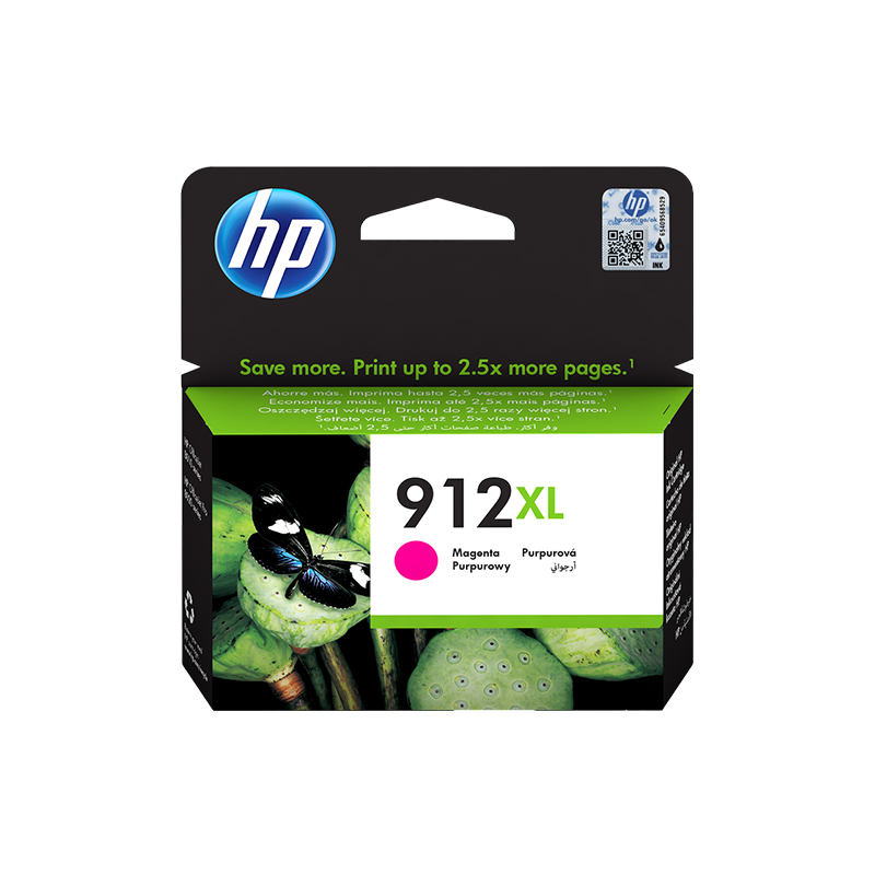 Original HP 3YL82AE / 912XL Tinta magenta