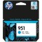 Original HP CN050AE / 951 Cartucho de tinta Cian