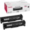Canon Original 718BK VP (2662B005) Toner Pack de 2 Negro