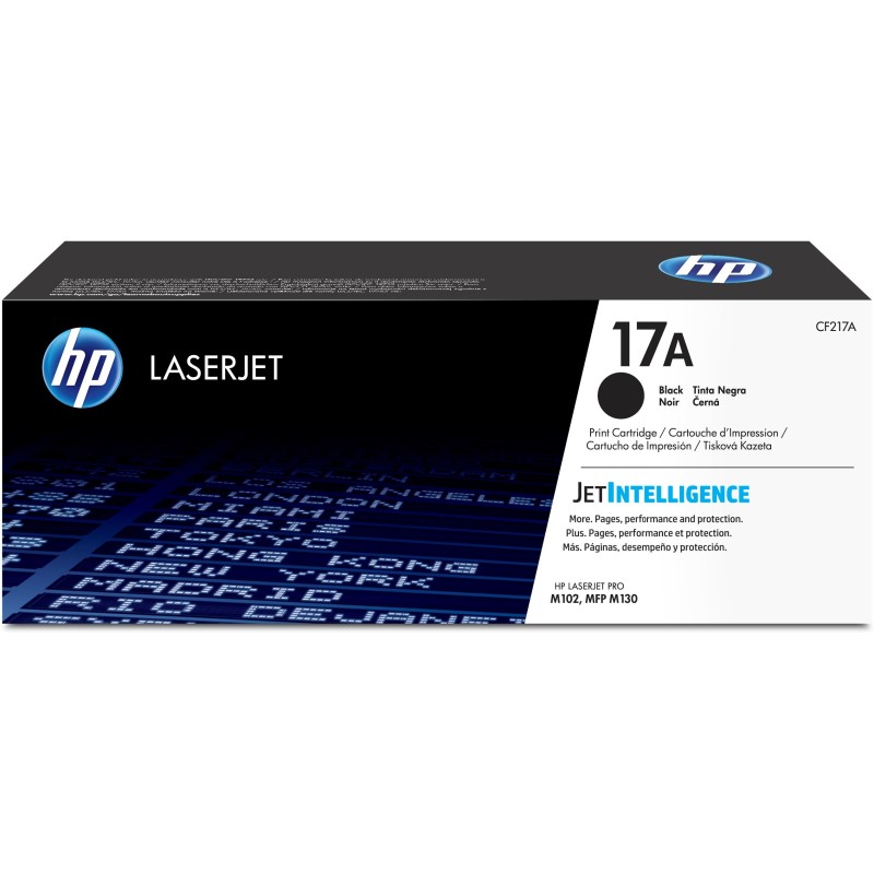 HP Original CF217A / 17A Toner Negro