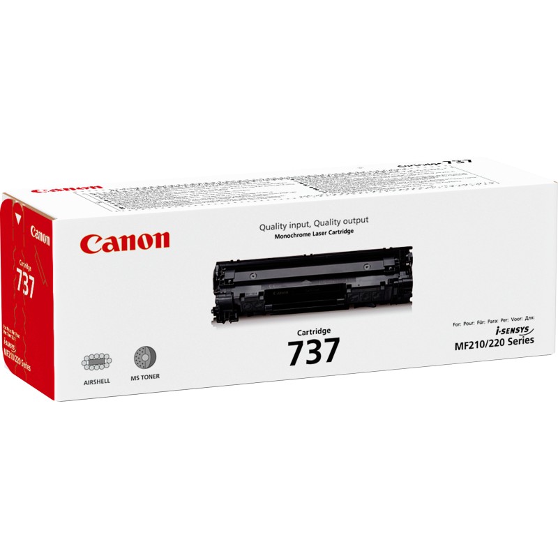 Canon Original 9435B002 / 737 Toner Negro