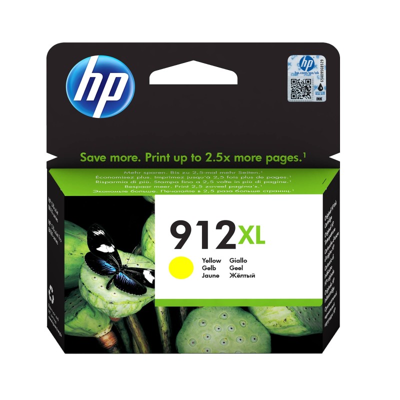 Original HP 3YL83AE / 912XL Cartucho de tinta Amarillo