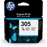 HP Original 3YM60AE / 305 Cartucho de tinta Color (Tricolor)