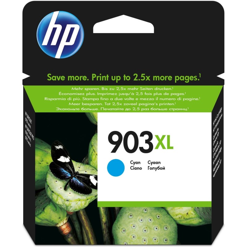 Original HP T6M03AE / 903XL Cartucho de tinta Cian Original HP T6M03AE / 903XL Cartucho de tinta Cian