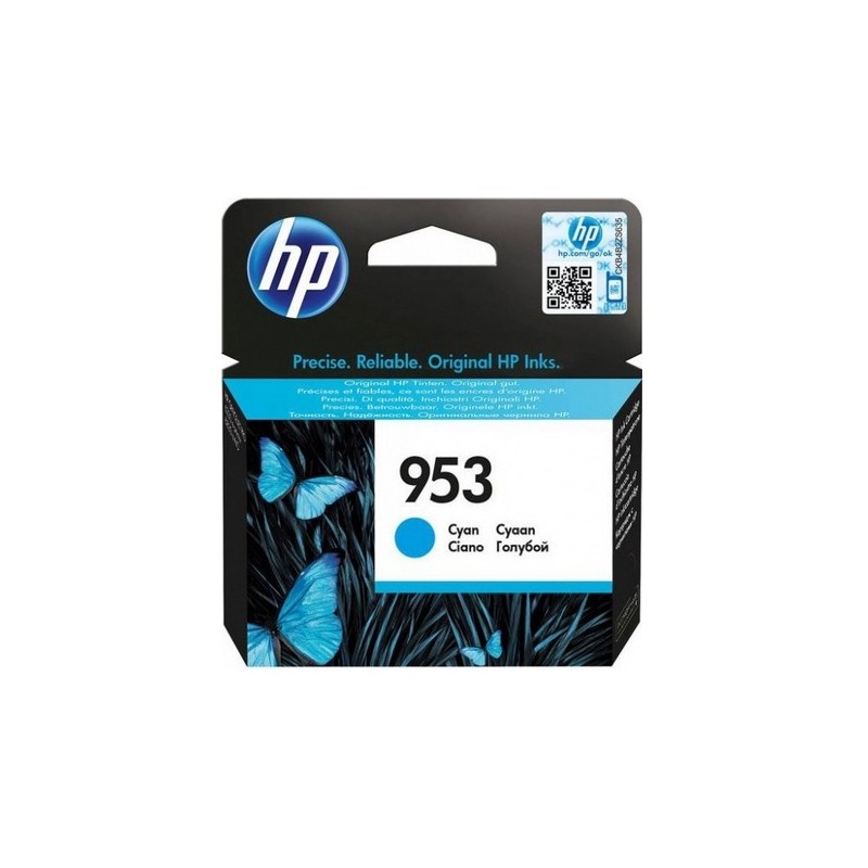 Original HP F6U12AE / 953 Cartucho de tinta Cian