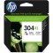 HP Original N9K07AE / 304XL Cartucho de tinta Cian/Magenta/Amarillo