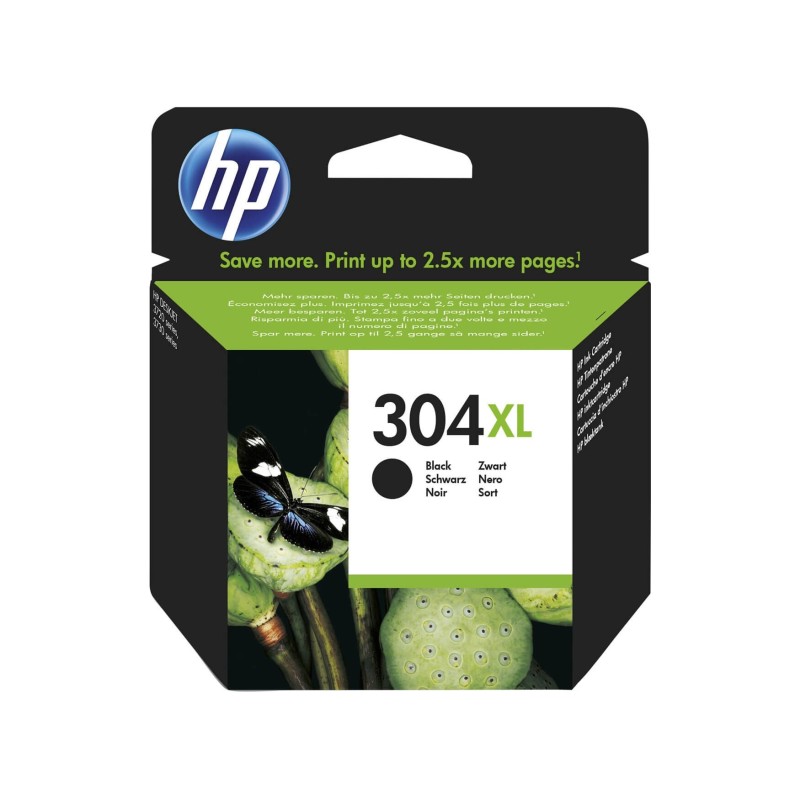 HP Original N9K08AE / 304XL Cartucho de tinta Negro