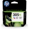 Original HP 3YM63AE / 305XL Cartucho de Tinta color