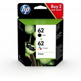 Original HP N9J71AE / 62 Cartuchos de Tinta Multipack