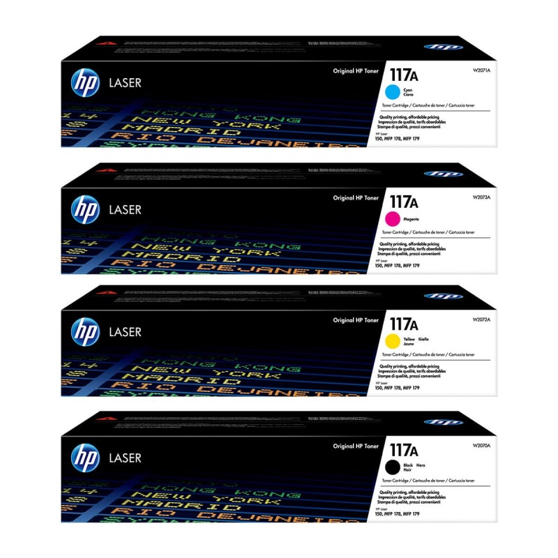 HP Original 117A Toner Pack Ahorro CMYK