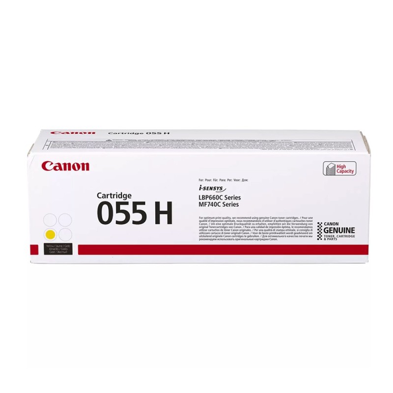 Canon Original 055H (3017C002) Toner Amarillo