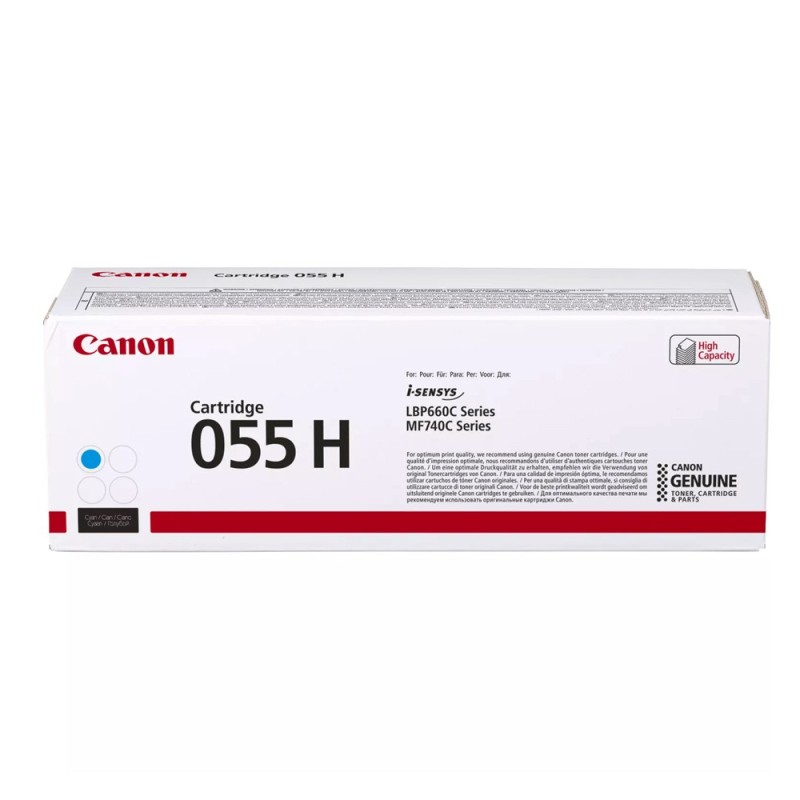 Canon Original 055H (3019C002) Toner Cian