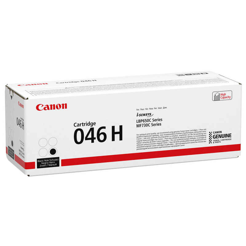 Canon Original 046H (1254C002) Toner Negro
