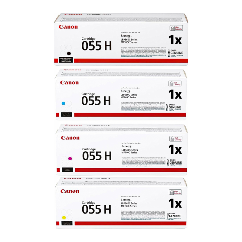 Canon Original 055H Toner Pack Ahorro (CMYK)