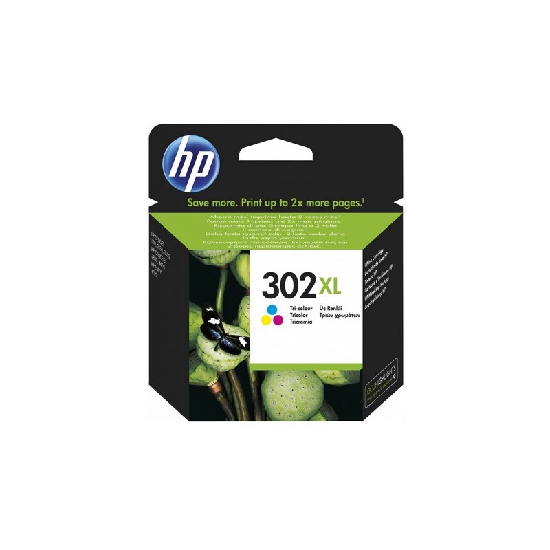 Original HP F6U67AE / 302XL Cartucho de Tinta color