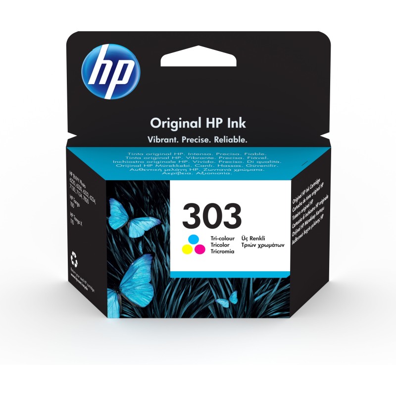 Original HP T6N01AE / 303 Cartucho de Tinta color