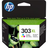 Original HP T6N03AE / 303XL Cartucho de Tinta color