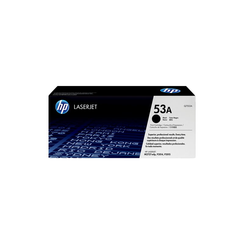 HP Original 53A Q7553A Toner Negro