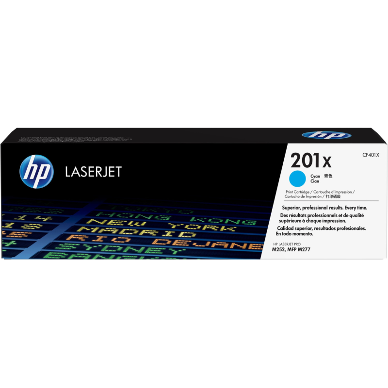 HP Original CF401X / 201X Toner Cian