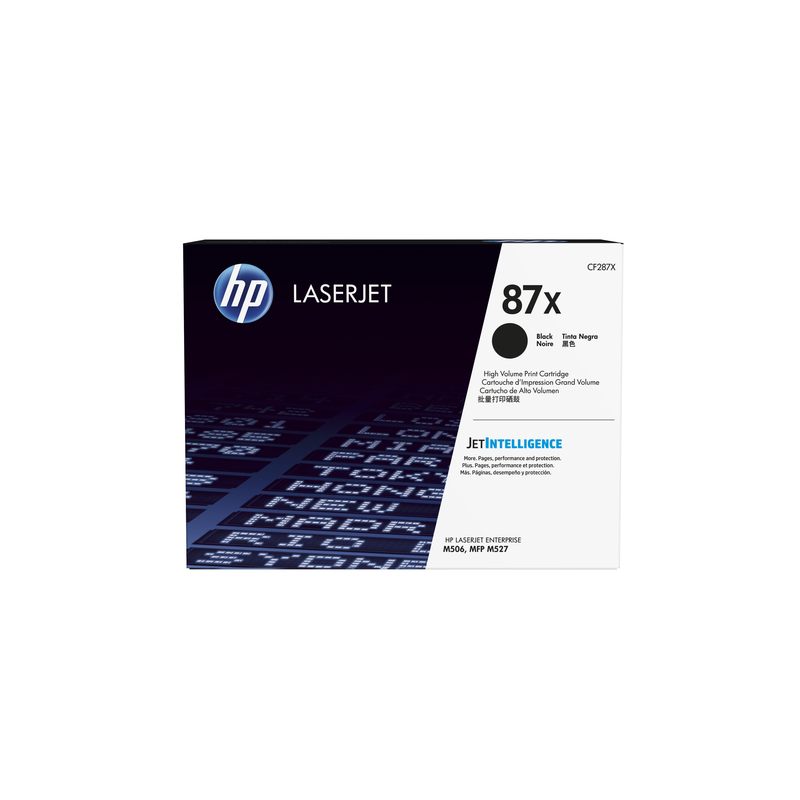 HP Original CF287X / 87X Toner Negro