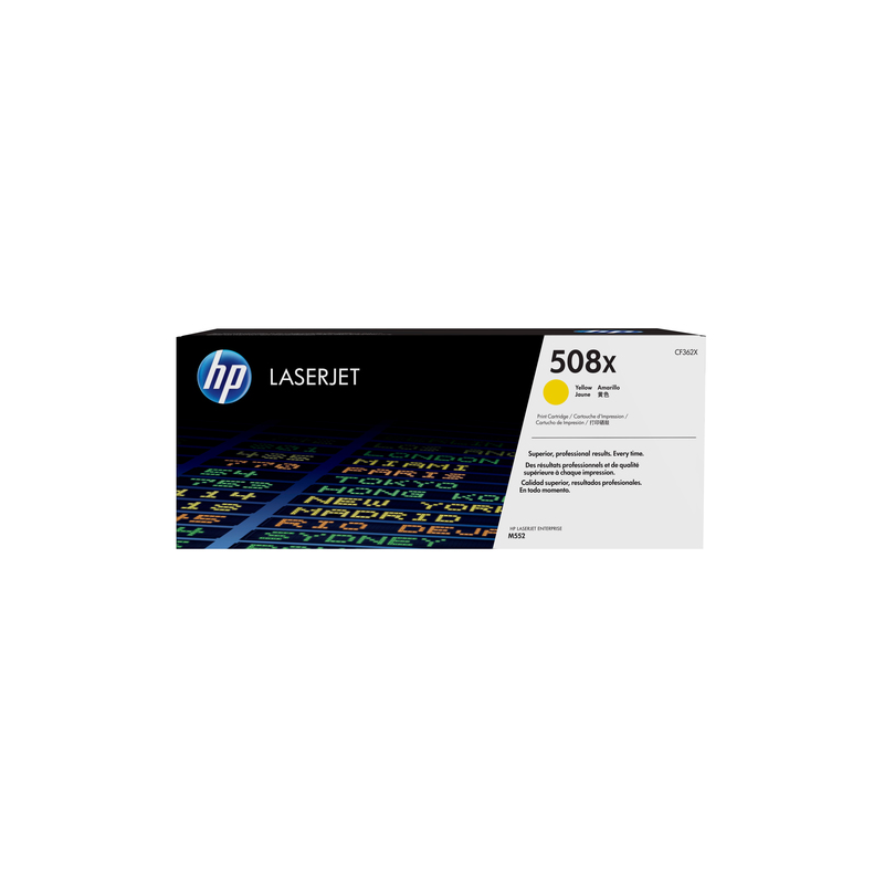 HP Original CF362X / 508X Toner Amarillo