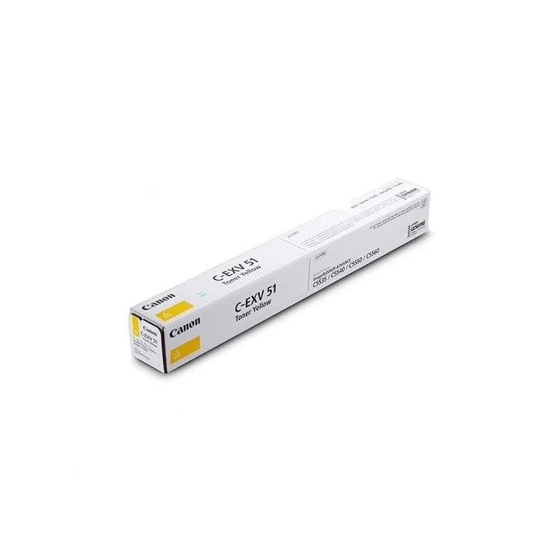 Canon Original C-EXV51 Toner Amarillo (0484C002)