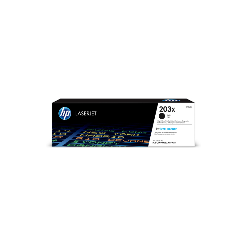 HP Original CF540X (203X) Toner Negro