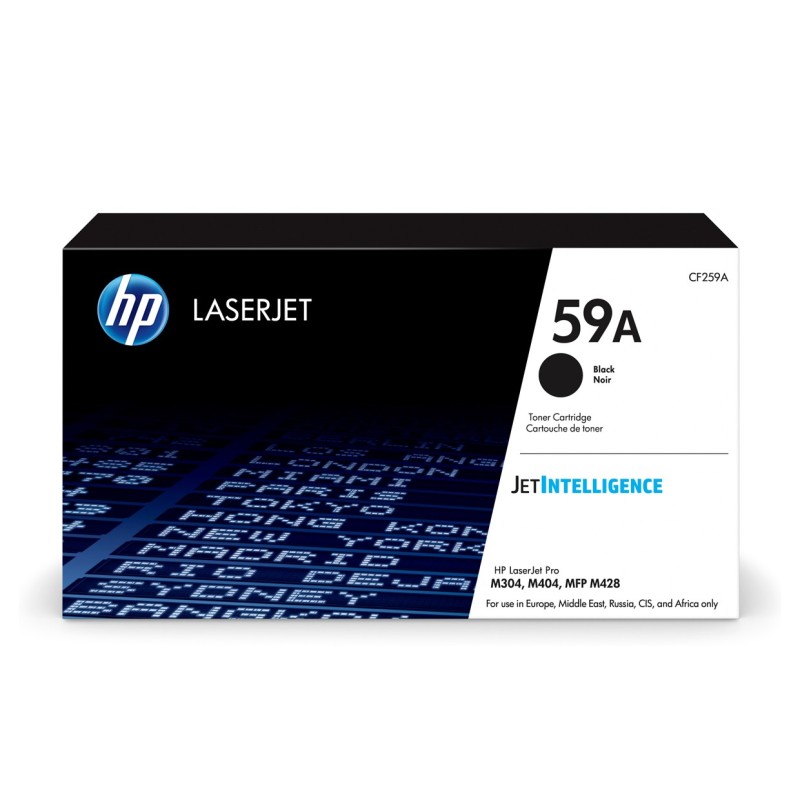HP Original CF259A / 59A Toner Negro