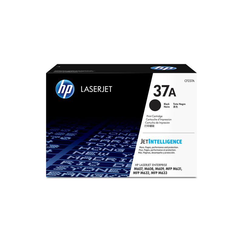 HP Original CF237A / 37A Toner Negro